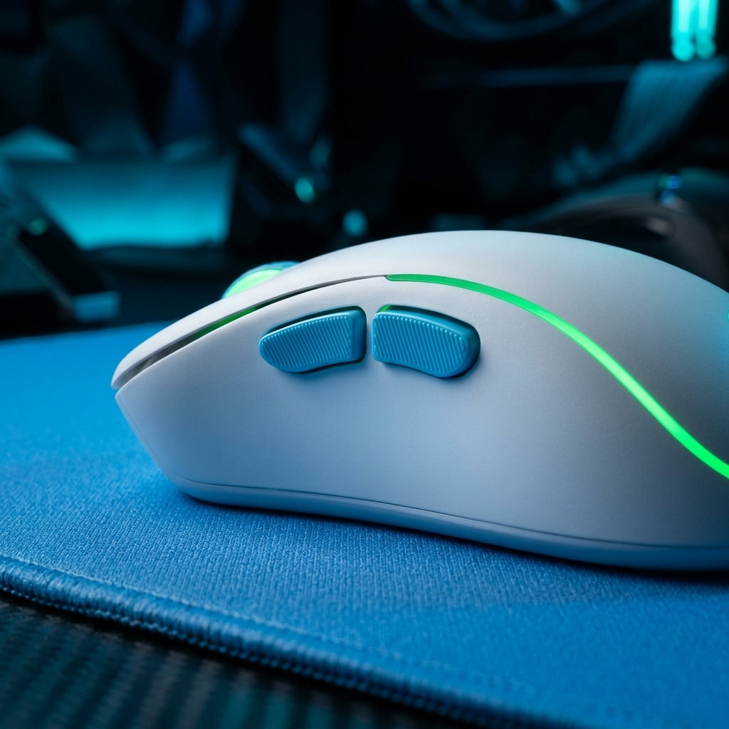 Mouse RGB + mousepad de tela