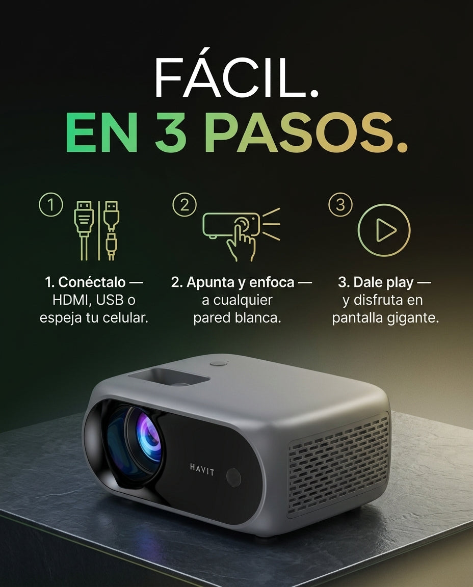 Fácil en 3 pasos