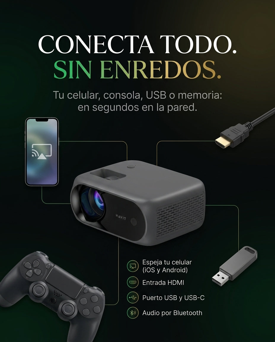 Conecta todo sin enredos
